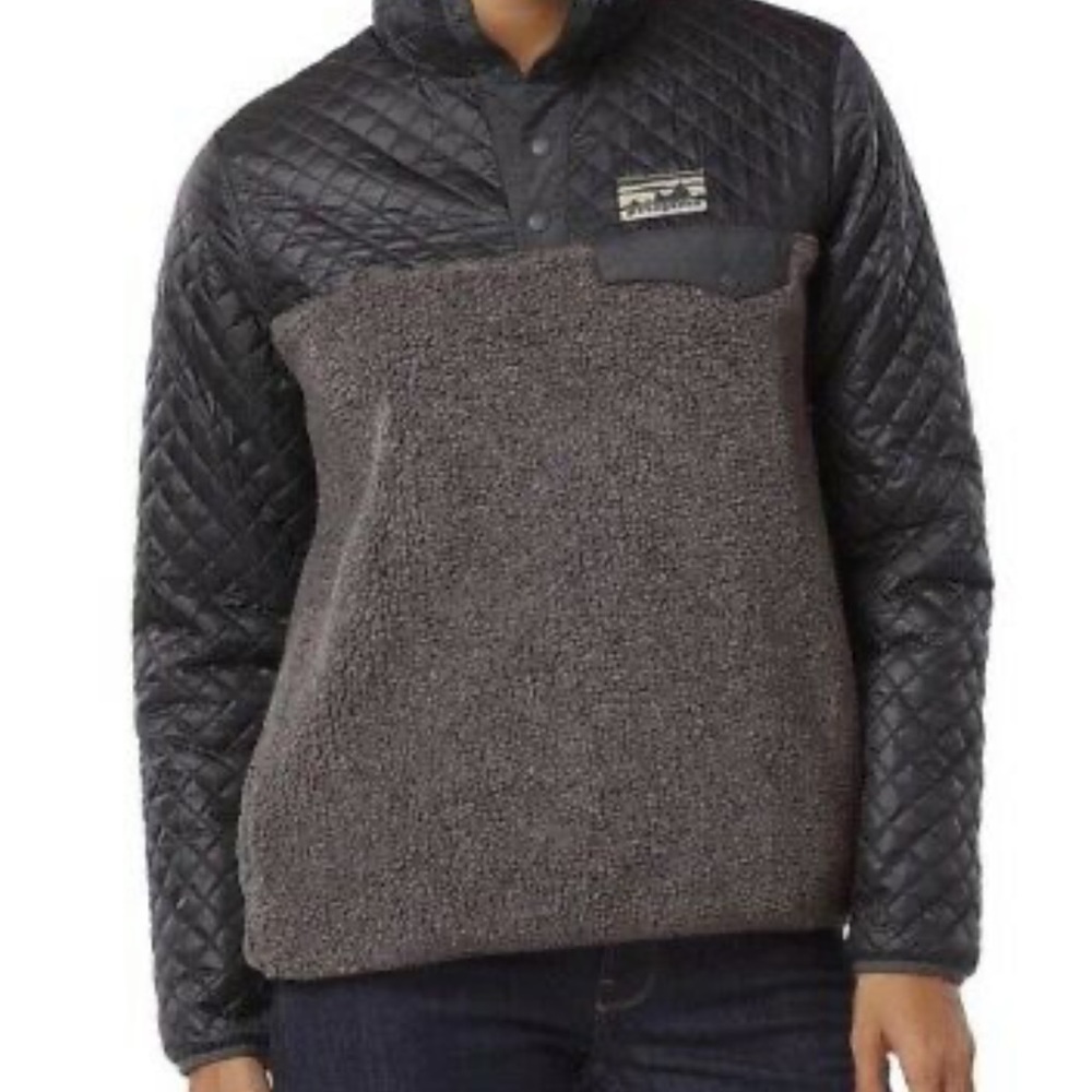 Patagonia Mixed Snap-T Fleece and Quilt Pullover